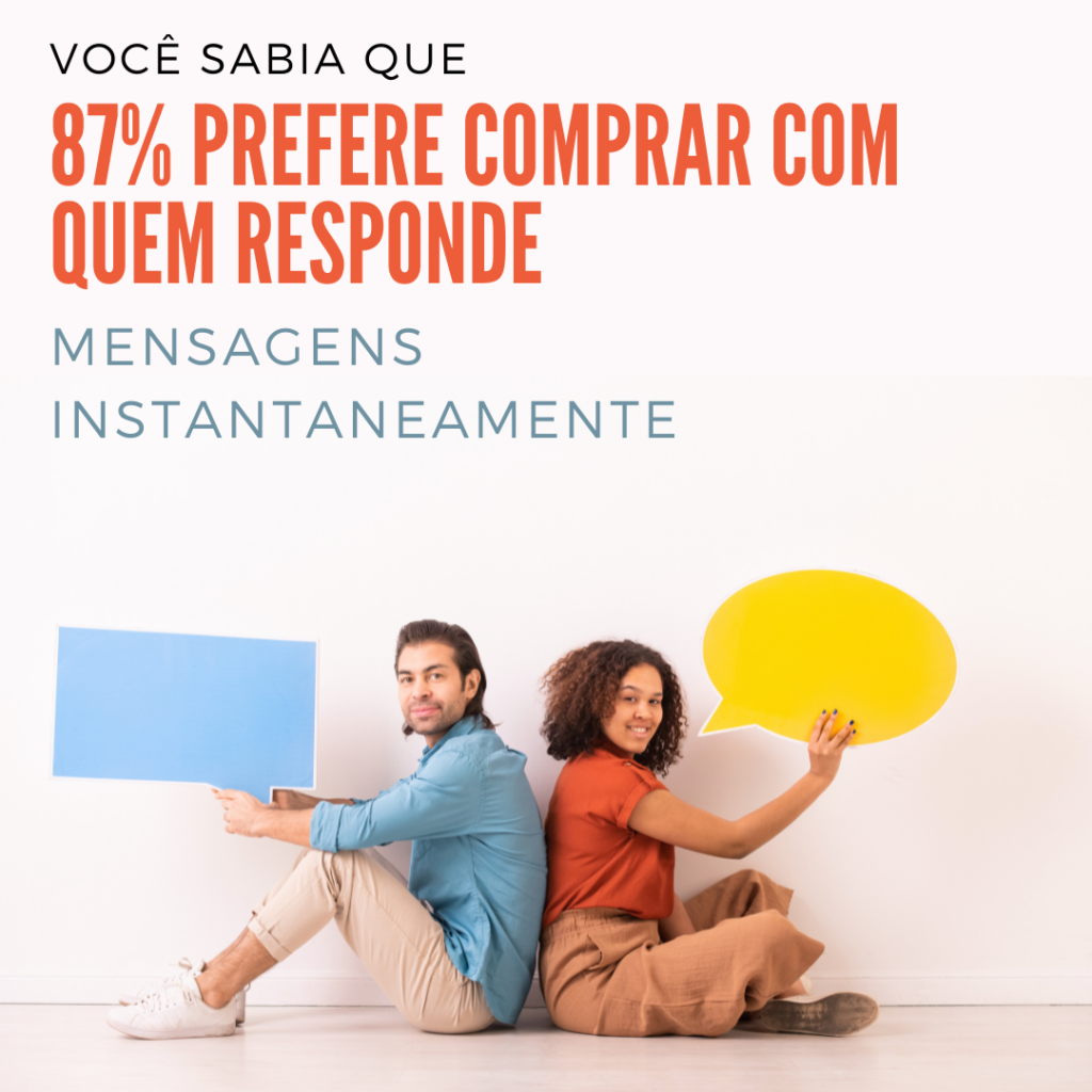 Cliente gosta de quem responde